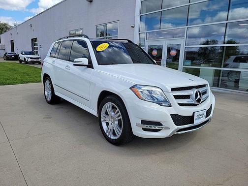 Polar White 2015 Mercedes-Benz GLK-Class GLK 350 4MATIC