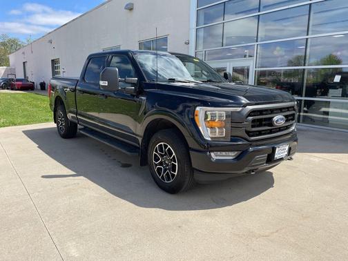 Agate Black Metallic 2021 Ford F-150 XLT