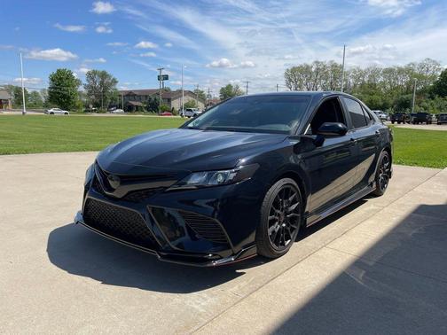 Midnight Black Metallic 2024 Toyota Camry TRD V6