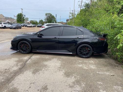 Midnight Black Metallic 2024 Toyota Camry TRD V6
