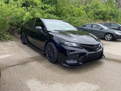 Midnight Black Metallic 2024 Toyota Camry TRD V6