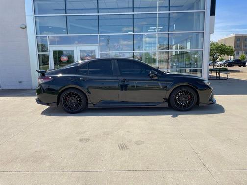 Midnight Black Metallic 2024 Toyota Camry TRD V6