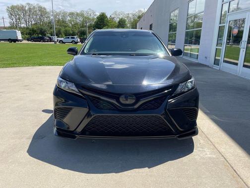 Midnight Black Metallic 2024 Toyota Camry TRD V6