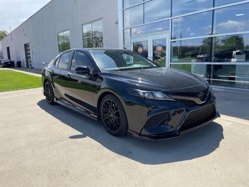 Midnight Black Metallic 2024 Toyota Camry TRD V6