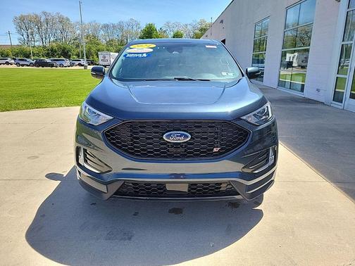 Blue Metallic 2024 Ford Edge ST