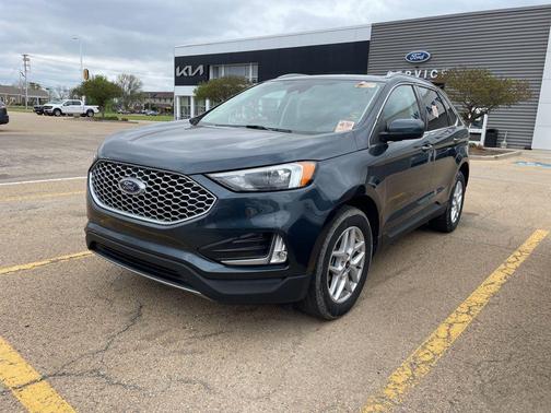 Stone Blue Metallic 2023 Ford Edge SEL