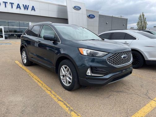 Stone Blue Metallic 2023 Ford Edge SEL