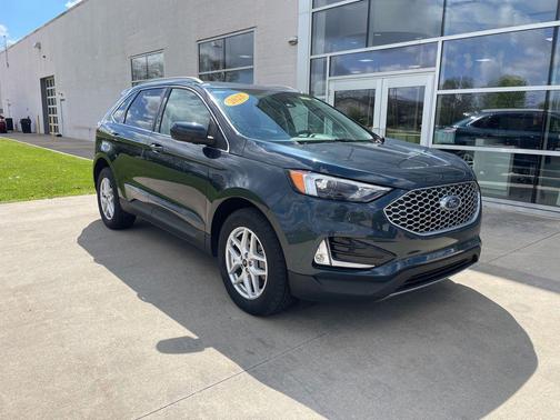 Stone Blue Metallic 2023 Ford Edge SEL