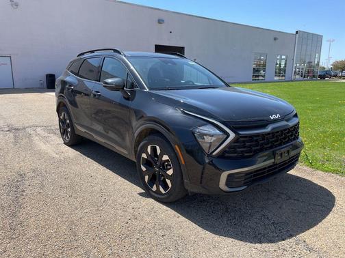 Ebony Black 2023 Kia Sportage X-Line