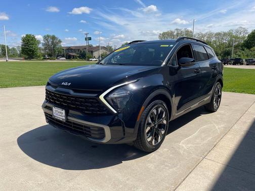 Ebony Black 2023 Kia Sportage X-Line