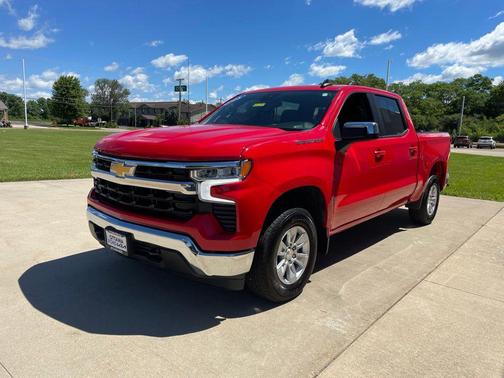 Red Hot 2025 Chevrolet Silverado 1500 LT