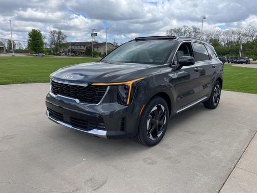 Interstellar Gray 2026 Kia Sorento Hybrid EX