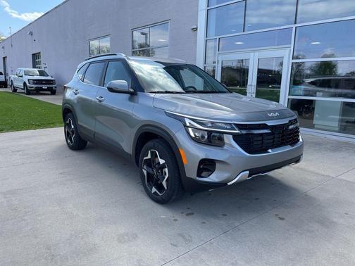 Steel Gray 2025 Kia Seltos EX
