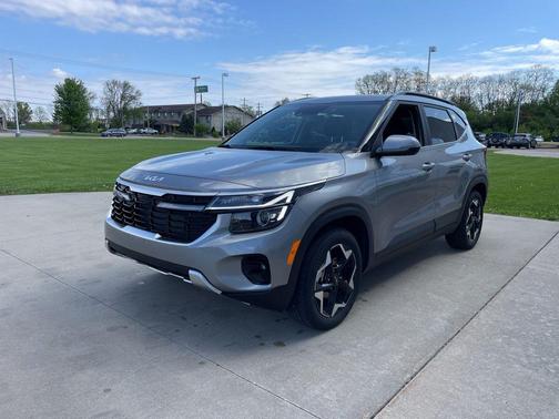 Steel Gray 2025 Kia Seltos EX