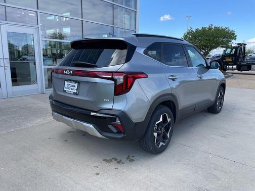 Steel Gray 2025 Kia Seltos EX