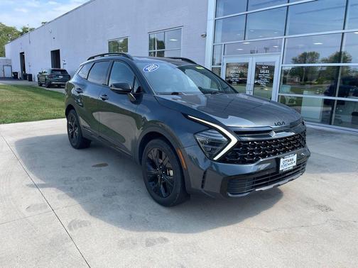 Wolf Gray 2025 Kia Sportage X-Line