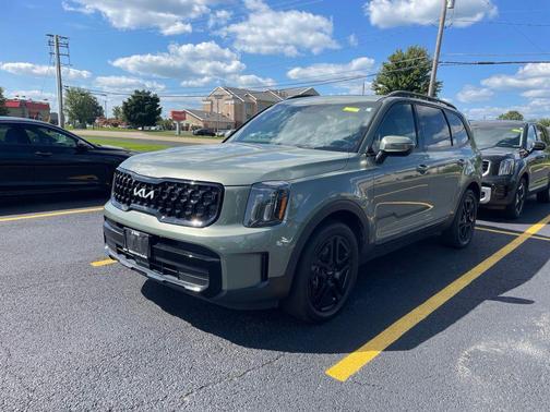 Jungle Green 2024 Kia Telluride EX X-Line