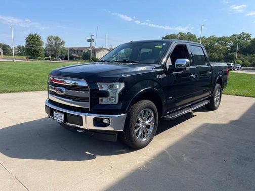Shadow Black 2017 Ford F-150 Lariat