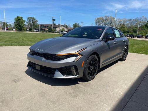 Steel Matte Gray 2026 Kia K5 GT-Line AWD