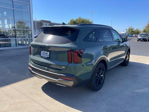 Cityscape Green 2026 Kia Sorento Hybrid SX Prestige