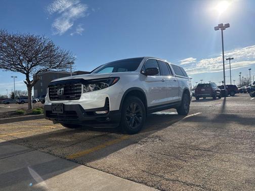 Platinum White Pearl 2021 Honda Ridgeline Sport