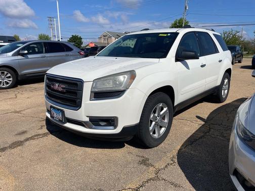 Summit White 2013 GMC Acadia SLE-2