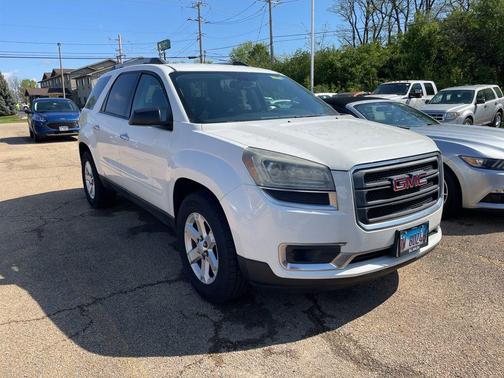 Summit White 2013 GMC Acadia SLE-2