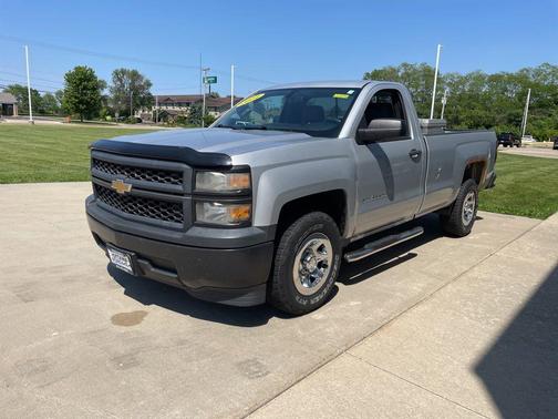 Silver Ice Metallic 2014 Chevrolet Silverado 1500 Work Truck 1WT