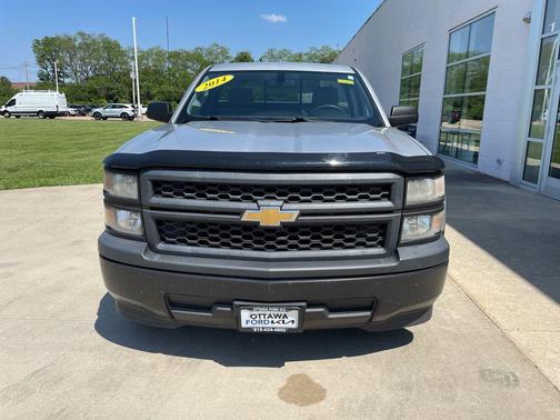 Silver Ice Metallic 2014 Chevrolet Silverado 1500 Work Truck 1WT