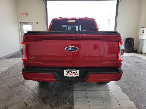 Rapid Red Metallic Tinted Clearcoat 2022 Ford F-150 Lariat