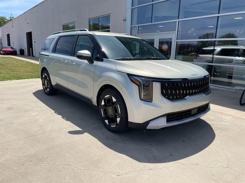 Ivory Silver 2026 Kia Carnival EX