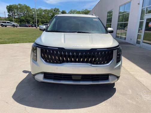 Ivory Silver 2026 Kia Carnival EX