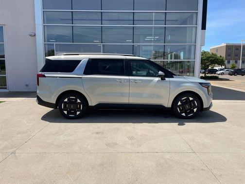Ivory Silver 2026 Kia Carnival EX