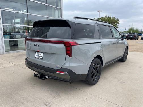 Ceramic Silver 2026 Kia Carnival Hybrid SX