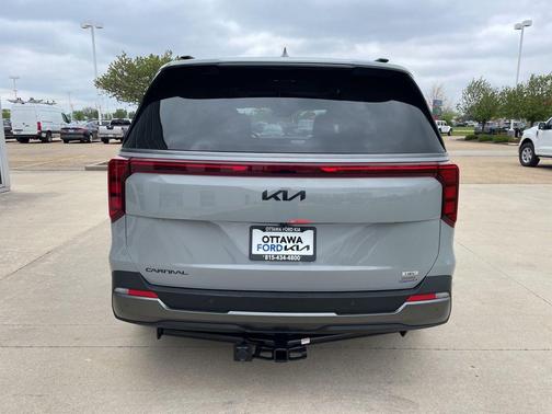 Ceramic Silver 2026 Kia Carnival Hybrid SX