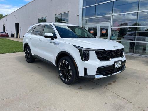 Glacial White Pearl 2026 Kia Sorento EX