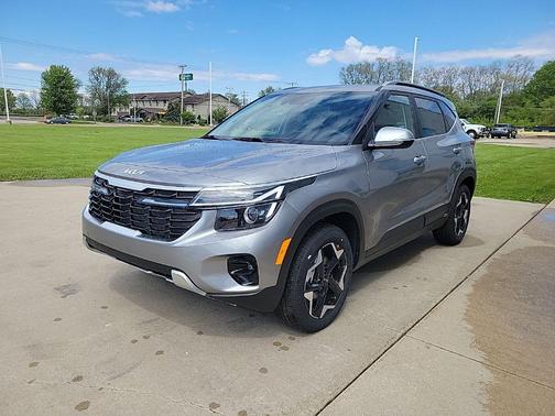 Steel Gray 2026 Kia Seltos EX
