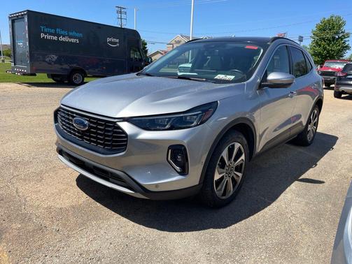 Iconic Silver Metallic 2023 Ford Escape Platinum
