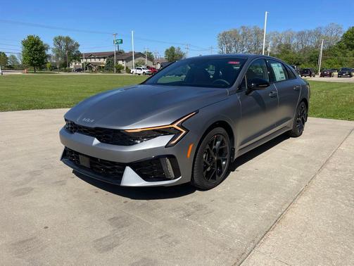 Steel Matte Gray 2026 Kia K5 GT-Line AWD
