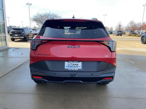Runway Red 2026 Kia Sportage X-Line