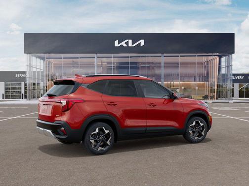 Mars Orange 2025 Kia Seltos S