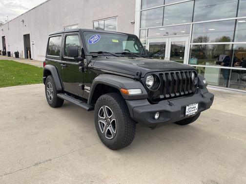 Black Clearcoat 2020 Jeep Wrangler Sport S