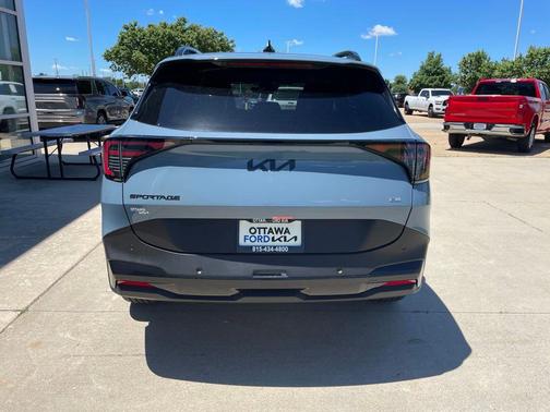 Heritage Blue 2026 Kia Sportage X-Line