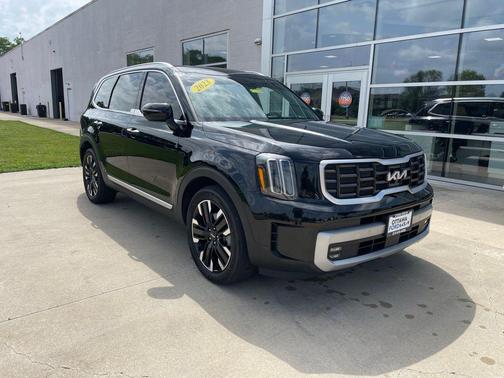 Ebony Black 2023 Kia Telluride SX Prestige