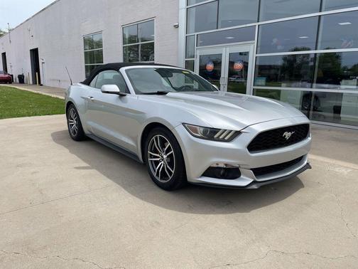 Ingot Silver 2015 Ford Mustang EcoBoost Premium