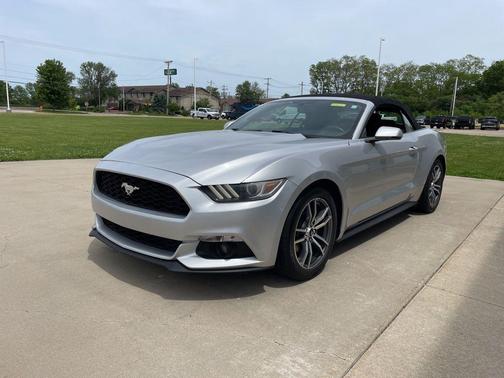 Ingot Silver 2015 Ford Mustang EcoBoost Premium