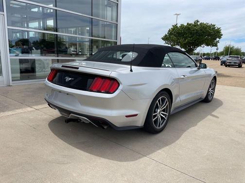 Ingot Silver 2015 Ford Mustang EcoBoost Premium