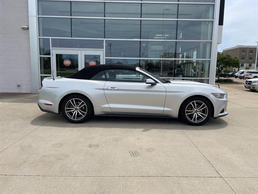 Ingot Silver 2015 Ford Mustang EcoBoost Premium