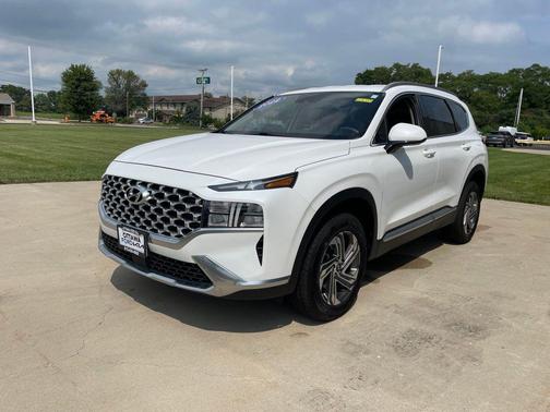 Quartz White 2022 Hyundai SANTA FE SEL 2.4