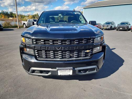 Black 2020 Chevrolet Silverado 1500 Custom
